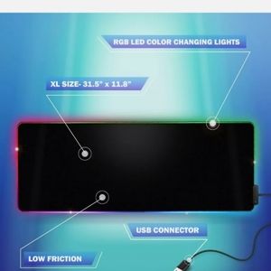 BUGHA -NWOT- LED Gaming Mousepad - PC Compatible